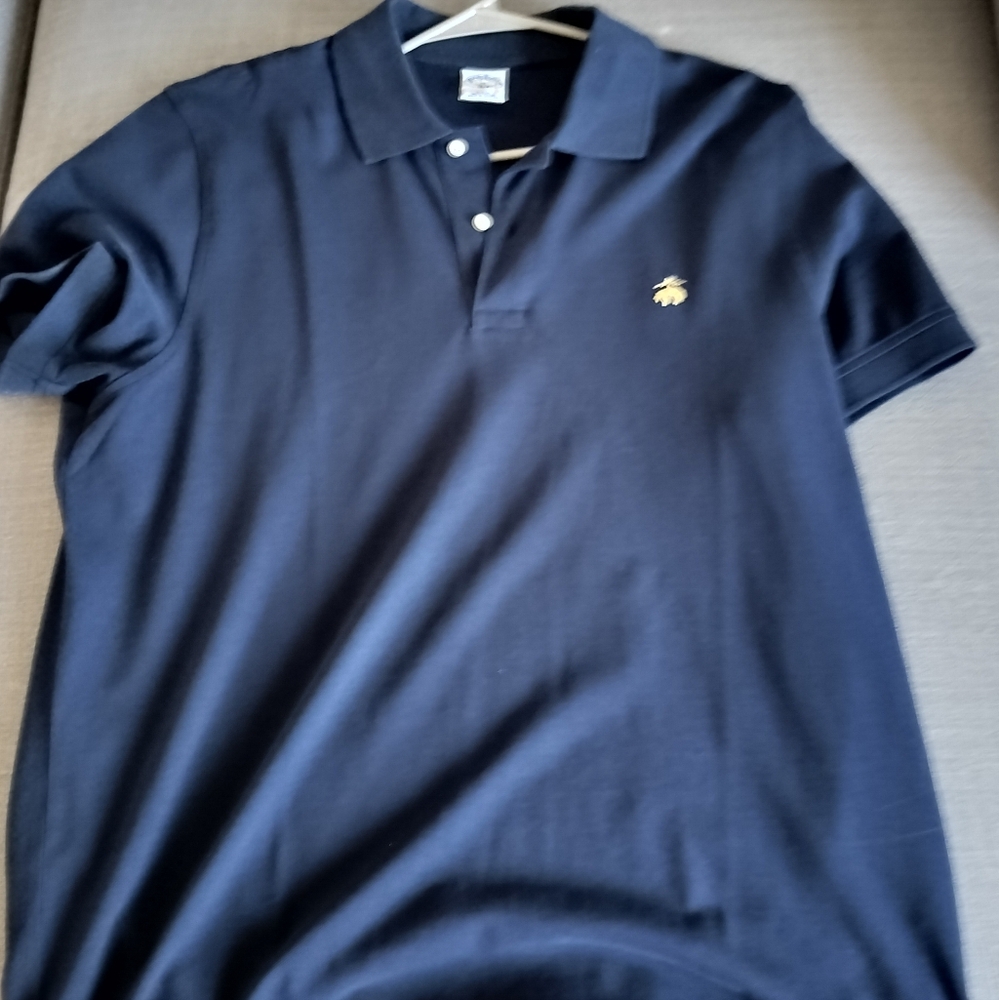 Brooks Brothers Men's Short Sleeve Cotton Pique Logo Polo Shirt XL